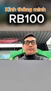 Kính thông minh RB100 quay video độ phân giải 5MP kết nối BLT điện thoại đàm thoại nghe nhạc AHAI STORE