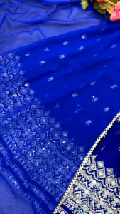 (PREORDER)New Design Readymade Party Wear Kurti With Dupatta Sequence Embroidery Work