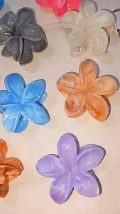 JKM-JEPITAN RAMBUT KAMBOJA MARBLE VIRAL-JEPIT RAMBUT MOTIF BUNGA