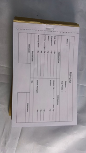 Nota Slip Gaji Karyawan Costum (Min. 4 Buku) Slip Gaji Toko Sendiri / Gratis Desain / Kertas Slip gaji karyawan / Buku slip gaji karyawan / slip gaji karyawan / Y&H Yudha Grafika