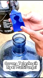 Telescopic Tunnel Corong Teleskopik Lipat Multifungsi Alat Bantu Isi Cairan Minyak Oli