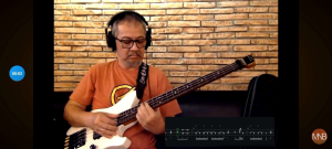 EART BW-4 Bookmatch Mahogany Body White 4-String Headless Electric Bass Guitar with Free RJ ABS Hardcase : COD not accepted  Christmas Sale