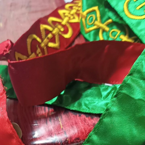 Kendit Paskibraka Merah Hijau Bordir satuan