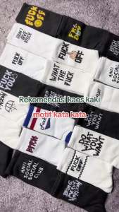 Kaos Kaki Motif Panjang OldSchool Distro Vintage Tebal - Hosela Project