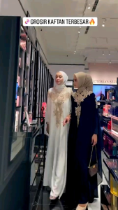 KAFTAN MANJALITA GRATIS MANSET INER DALAMAN KAFTAN WANITA KAFTAN TERBARU gamis abaya