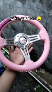 SETIR RACING MOMO SPORT WARNA PINK VIRAL