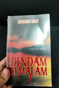 Novel Seram: Dendam Semalam - Zaifuzaman Ahmad (PRELOVED)