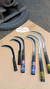 03 Liềm cắt cỏ lưỡi dao cắt dừa ngoặc cành dọn vườn đa năng hàng nhập khẩu loại 1