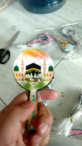 ISI 50 souvenir CERMIN MADINAH KABAH ARAB oleh oleh haji umroh souvenir pernikahan ulang tahun khitanan