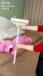 可伸缩粘毛滚筒器 (1手柄+4卷纸)