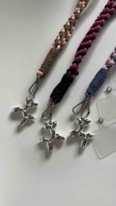 IRIS Macrame Handmade Gantungan HP Di Leher Korea Aesthetic Lucu Lanyard HP Premium Terbaru