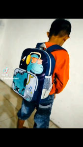 Tas Ransel Anak TK dan SD Karakter Dino
