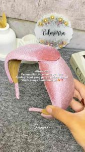 VELMORRA: Headband Fonio Bando Korea Lebar Empuk Ringan