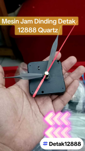 Mesin Jam Dinding Tahan Lama Quartz 12888 Taiwan Quality ORII