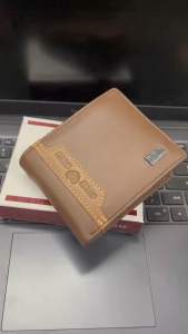 Dompet pria kulit asli lipat imperial horse motif