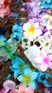 KTS Jepit Bunga Kamboja Jedai Rambut Besar 8cm Elegan Clips Untuk Tampilan Rapih dan Percaya Diri Aksesoris Rambut Praktis dan Efektif