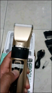 COD Sepaket Mesin Cukur Domba Baorun K5 Gold + Gunting Butik Tanduk