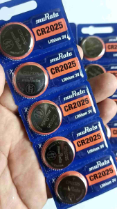 BATERAI MURATA CR2025 3 VOLT ORIGINAL BATTERY LITHIUM COIN Batre (PERLEMBAR /5 PCS)