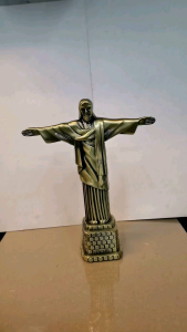 Brazil  Landmark- Cristo Redentor de Brasil Metal Model Display Ornaments Friend Decor Gift Souvenirs