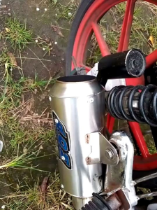 Knalpot DOS Jenong Suara Ngebas Gahar Untuk Motor Bebek