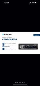 Blaupunkt Car Radio Caracas 120 Multi-Volt 12V/24V/DVD/CD Player/USB 2.0/Bluetooth/4 x 50W Max Out Power