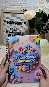 Friendship Slambook | Laminated Cover | up to 40 Friends | 80+ pages | 3 Designs available