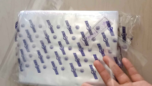 Dura plas clear plastic/.002 thickness 100piece clear plastic