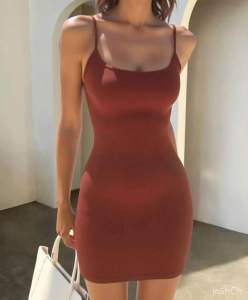 MINI DRESS / DRESS / SLEEVELESS DRESS / BODYCON DRESS / CASUAL DRESS