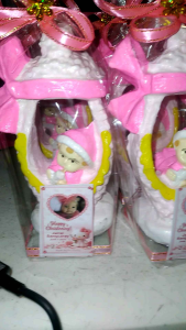 Christening for Baby in Duyan for binyag/christening/baptismal / birthday (customized souvenir free picture and complete wrap with ribbon)