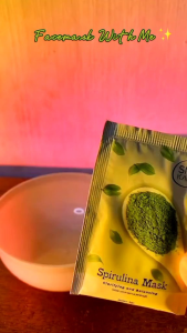 Masker Spa Spirulina TianShi: Perawatan Kulit Sehat Alami