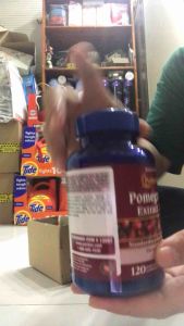 Viên chống nắng nội sinh giảm nám tinh chất lựu Puritans Pride Pomegranate Extract 250mg của Mỹ hộp 120 viên