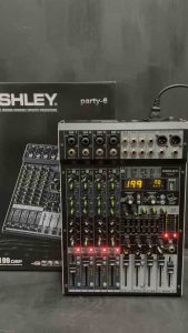 Mixer Ashley Party6: Mixer Bluetooth Party 6 Channel untuk Acara Partai