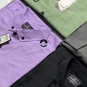 kemeja polos pria lengan panjang warna merah tua jumbo bigsize S-XXXL kemeja formal non formal casual termurahh!!