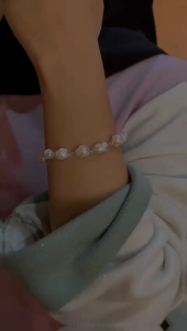 Gelang Mutiara Lombok | Gelang Perak 925 Mutiara Air Tawar Asli Lombok | Gelang Paloma Perak Mutiara Tawar