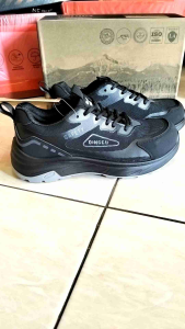 Sepatu Safety Sporty 151 Ujung Besi Komposit Composite Ringan Pria Wanita