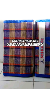 Tikar Lipat Mendong Asli Ukuran 3mx2m Tikar Piknik Tikar Lesehan Tikar Lipat Outdoor