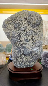 Natural Brazil White Quartz With Calcite Crystal Druzy Ornament - Fashion Accessories - Minerals Precious Metals and Gems - Gem Stones.