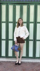 CRE086 Demi  Denim Bag