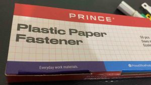 Plastic Paper Fastener