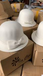 Mũ dạ ép nỉ form cụp cho bạn gái siêu xinh siêu sang chảnh