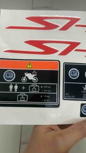 Bộ tem Sh ý 150i màu đỏ 2010 phản quang New hàng nhập Thái Lan chất lượng cao dành trang trí riêng cho dòng xe này tem phản quang màu sắc cực đẹp và bền giá bán cực tốt bán lẻ như bán sỉ