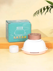 Hộp xông ngải cứu +54 ngải đoạn - Dụng cụ xông hơ ngải diện chẩn spa đông y dưỡng sinh