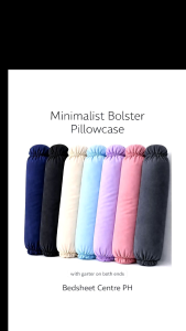 Minimalist BolsterCase | Hotdog Pillowcase