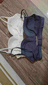 Avon Daisy 2pc Nonwire Full Cotton Bra Set (Missy Collection) comes in color grey and off white suitable for teens and women with small body built