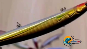 เหยื่อปลั๊ก 13.3ซม./13.4กรัม เหยื่อปลอมมินนาวทรงยาวตกปลาสาก กระพงชายฝั่ง