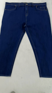 Mans jeans plus size strachable denim metarials