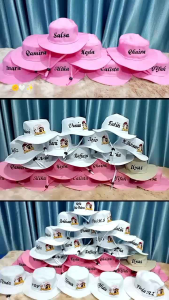 Topi Manasik Rimba anak dan Dewasa custom nama