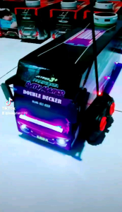 MINIATUR BUS RC & TELOLET BASURI