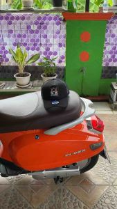 Topi Trucker Lidah Pendek DLOOZY Caps Anime Hitam DLZVP-BOB