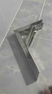 Ke chữ L bắt tường chất liệu inox (giá 1 cặp)